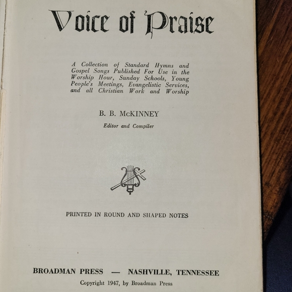 VOICE OF PRAISE book - Picture 3 of 4